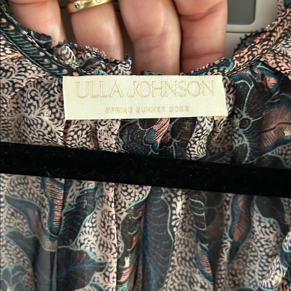 Ulla Johnson Marilyn Top Coral Floral - Picture 3 of 11